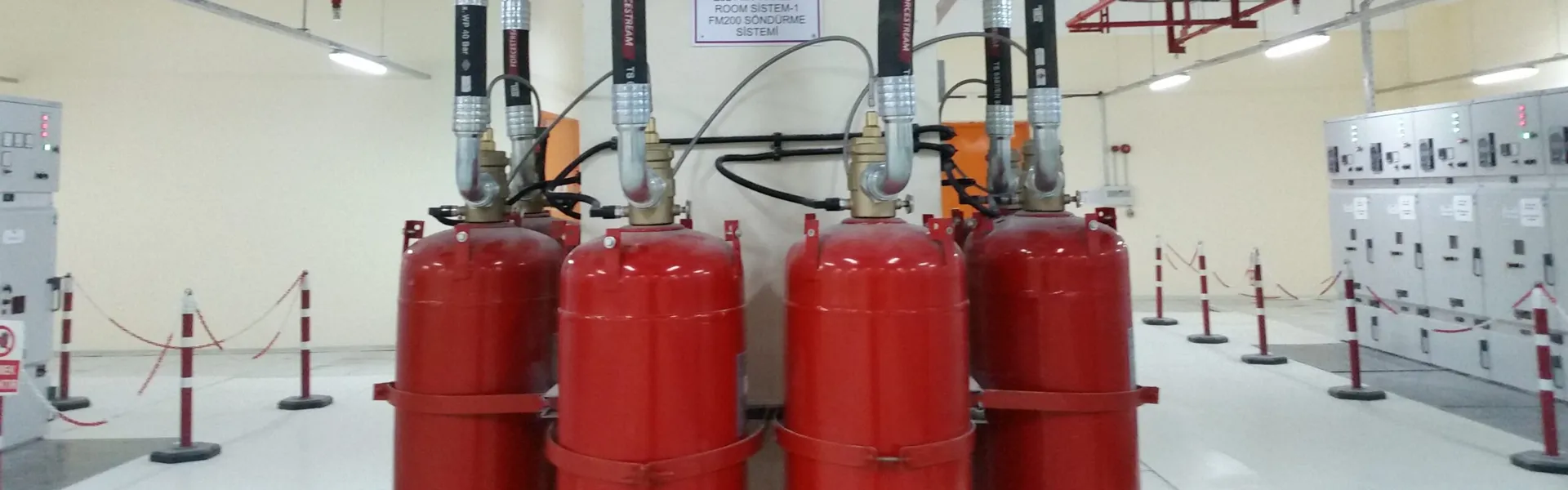 FM200 Brandsläckning
