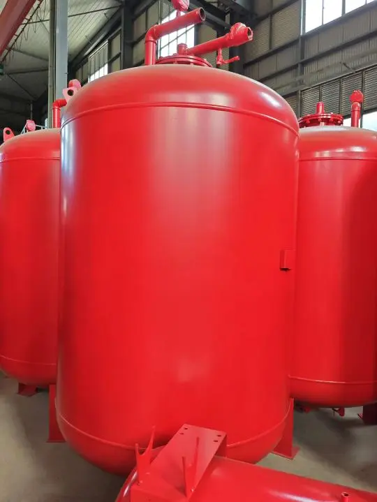 Vertical Foam Bladder Tank